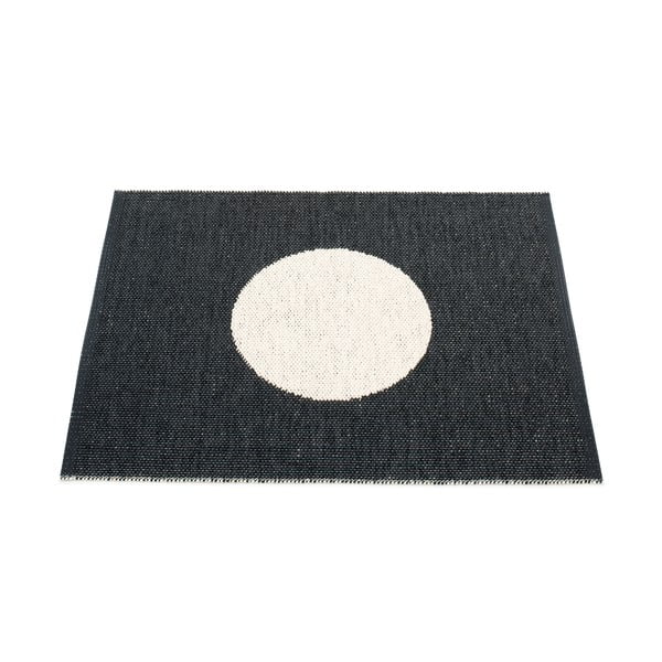 Černo-bílý vnitřní a venkovní koberec 70x90 cm Vera Black – Pappelina