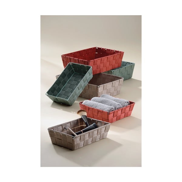 Šedý úložný košík Kela Alvaro, 23 x 15 cm-image-1