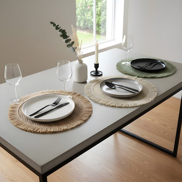 Prostírání ø 38 cm Pepita – douceur d'intérieur-image-1