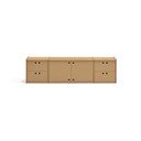 TV stolek v přírodní barvě 157x42x40 cm Wally – Teulat