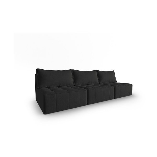 Černá pohovka 240 cm Mike – Micadoni Home-image-1