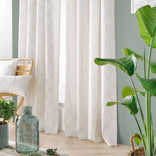 Béžový závěs 140x240 cm Maho – douceur d'intérieur-image-1