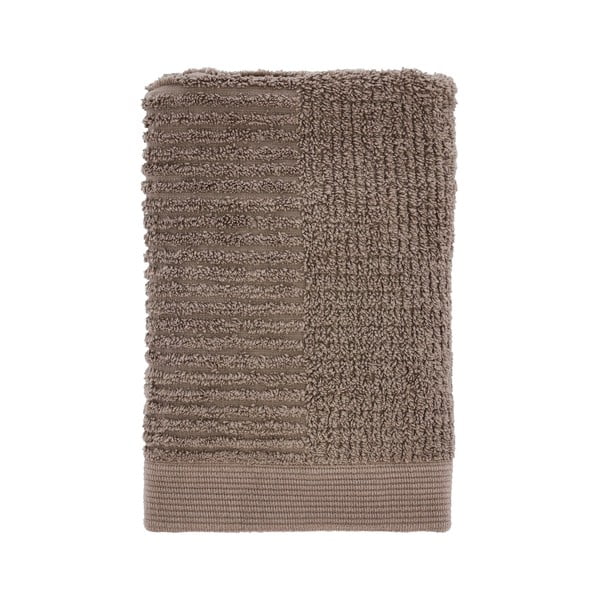 Taupe froté bavlněný ručník 50x70 cm Classic – Zone