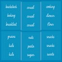 Nálepky na potraviny iDesign The Home Edit