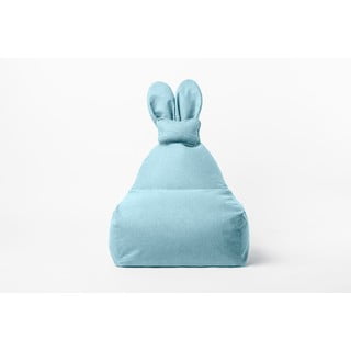 Modrý dětský sedací vak The Brooklyn Kids Funny Bunny