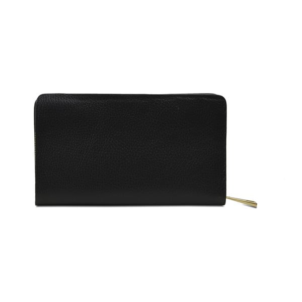 Černá kožená peněženka Infinitif Simone