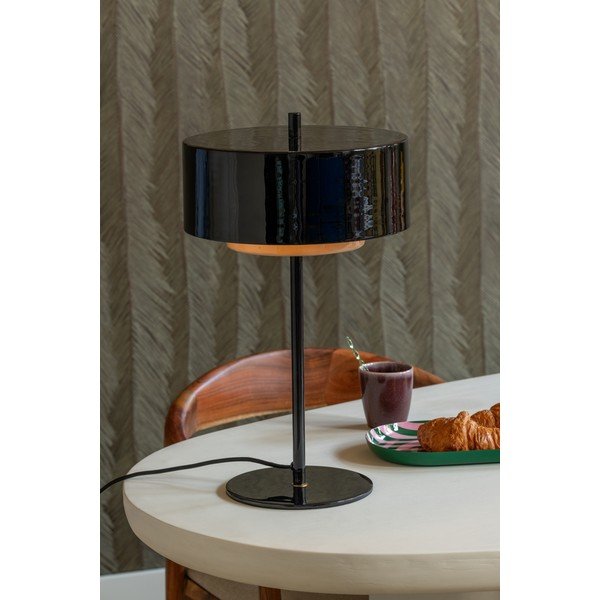 Černá kovová stolní lampa (výška 50 cm) Grato Anillo – Leitmotiv-image-1