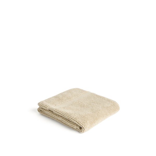 Béžový froté bavlněný ručník 50x90 cm Olvira – Kave Home