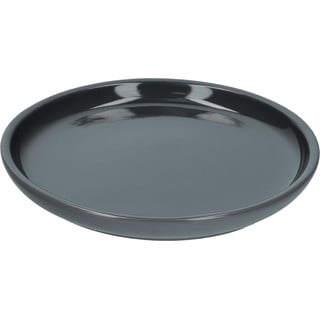 Tmavě šedý keramický talíř Mikasa Serenity, ø 20 cm