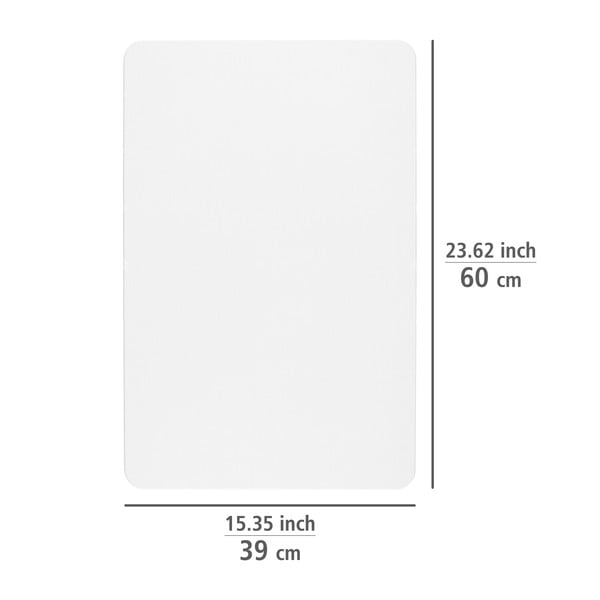 Bílá koupelnová předložka z křemeliny 39x60 cm Simi – Wenko-image-4