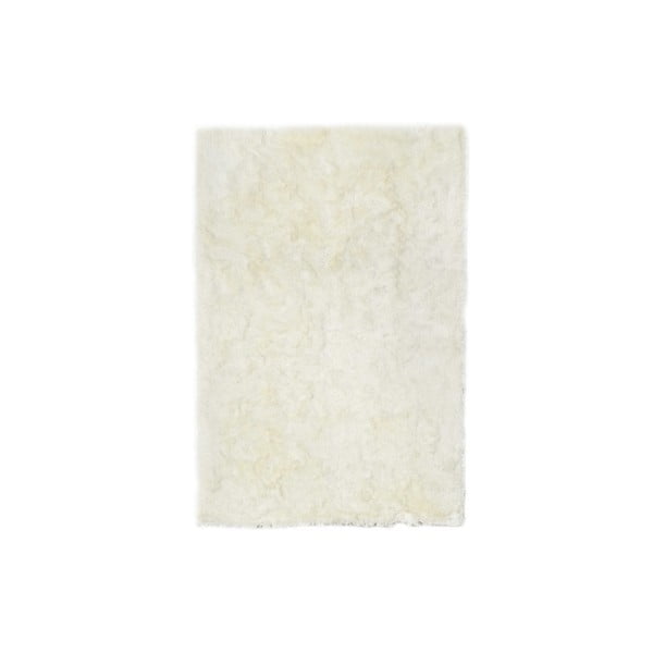 Ručně tuftovaný bílý koberec Bakero Feeling Snow, 130 x 190 cm