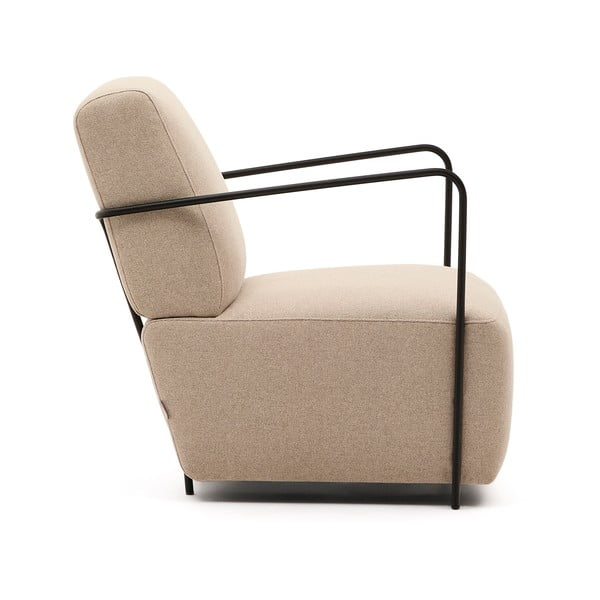 Béžové křeslo Gamer – Kave Home-image-3