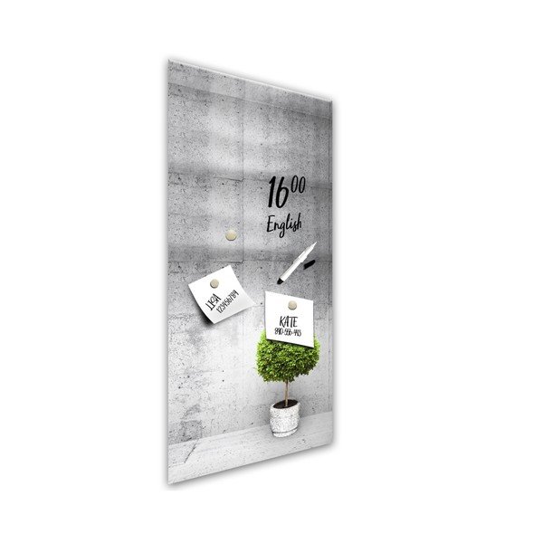 Magnetická tabule Styler Beton, 30 x 60 cm-image-2