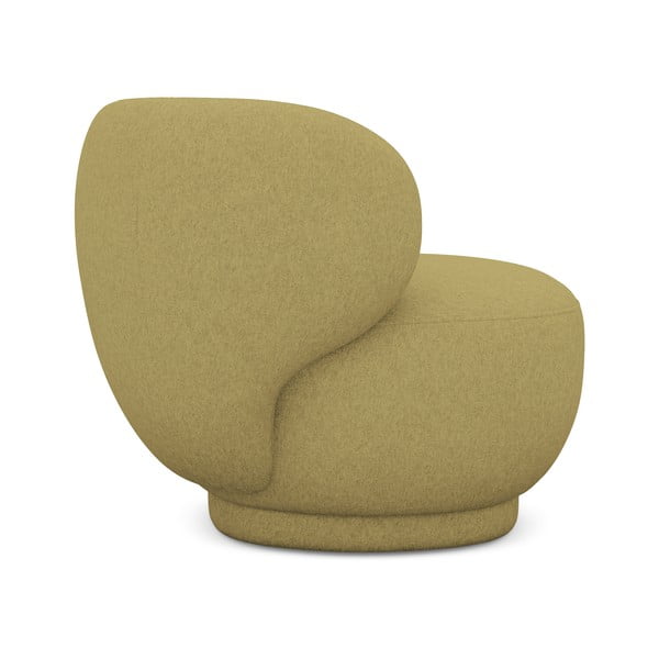 Křeslo v hořčicové barvě Hina – Makamii-image-2