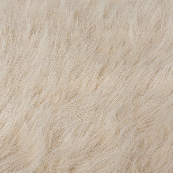 Krémová syntetická kožešina 80x150 cm Waffle Faux Fur – Flair Rugs-image-2
