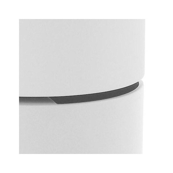 Bílý odkládací stolek Actona Pop, ⌀ 40 cm-image-1