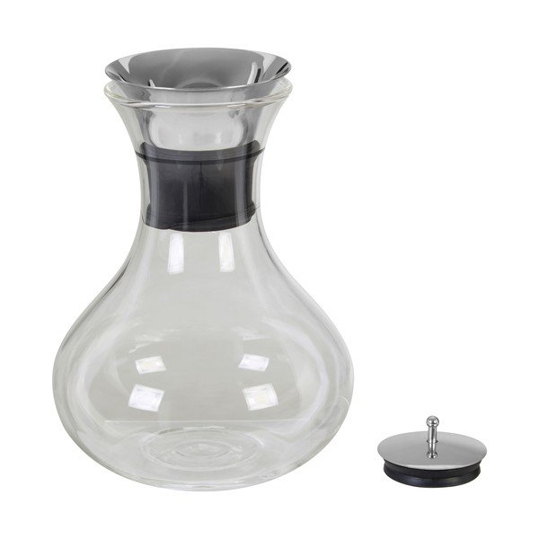 Skleněno-kovová karafa 1 l Winslet – Premier Housewares