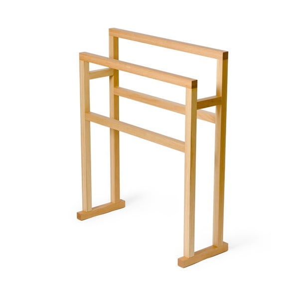 Stojan na osušky z dubového dřeva Wireworks Mezza Grande-image-2