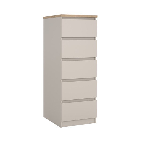 Krémová komoda 40x111x50 cm Naia – Tvilum