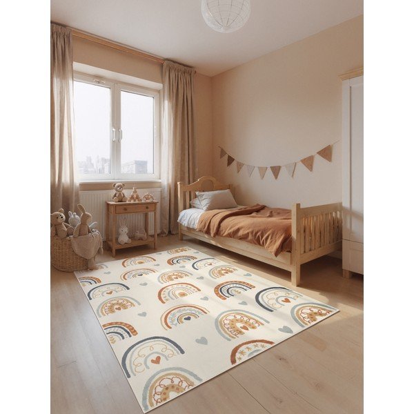 Krémový dětský koberec 200x290 cm Bowie – Hanse Home-image-1