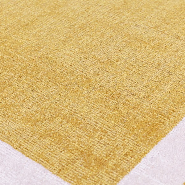 Okrově žlutý ručně tkaný vlněný koberec 68x240 cm Albi – Asiatic Carpets-image-2