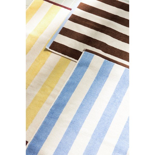 Modrá textilní koupelnová předložka 50x80 cm Gobo – noo.ma-image-4