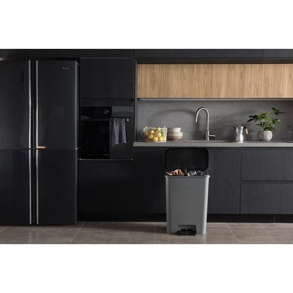 Plastový odpadkový koš na tříděný odpad/pedálový 23+23 l Compatta - Curver-image-1