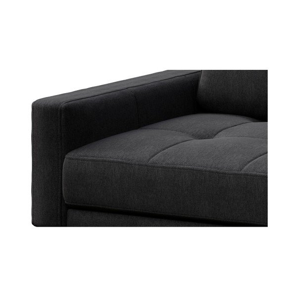 Antracitově šedé křeslo MESONICA Musso Tufted-image-4