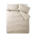 Béžové povlečení na dvoulůžko 200x200 cm Folkstone Geo – Catherine Lansfield