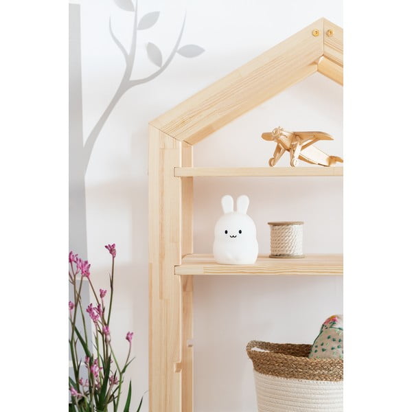 Dětská police z borovicového dřeva Adeko Stela, 40 x 60 cm-image-2
