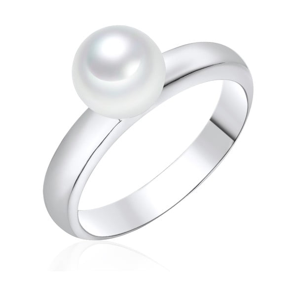 Perlový prsten Pearls Of London Sea Shell, 3,4 cm