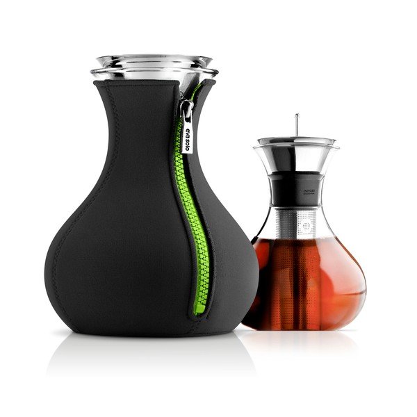 Černá čajová konvice Eva Solo Neopren Lime, 1l
