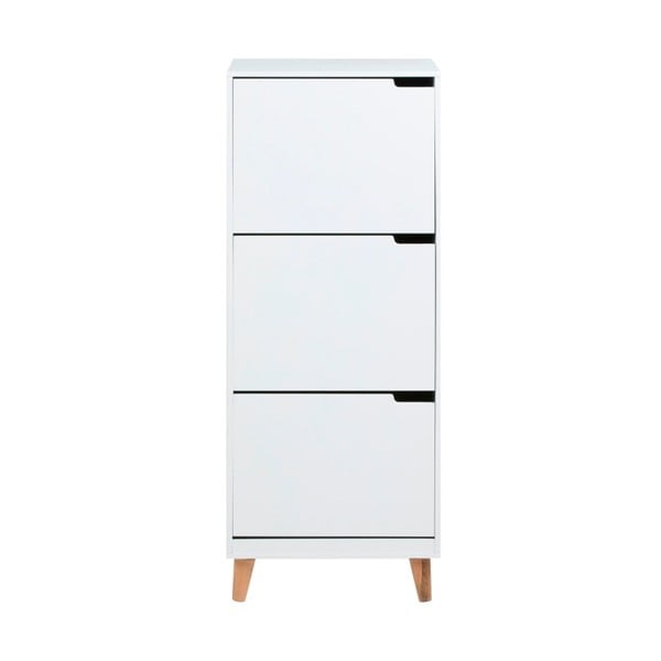 Bílý výklopný botník Mitra - Actona-image-1