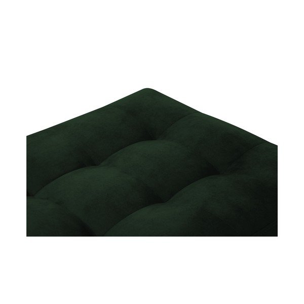 Zelená sametová podnožka Milo Casa Santo-image-1