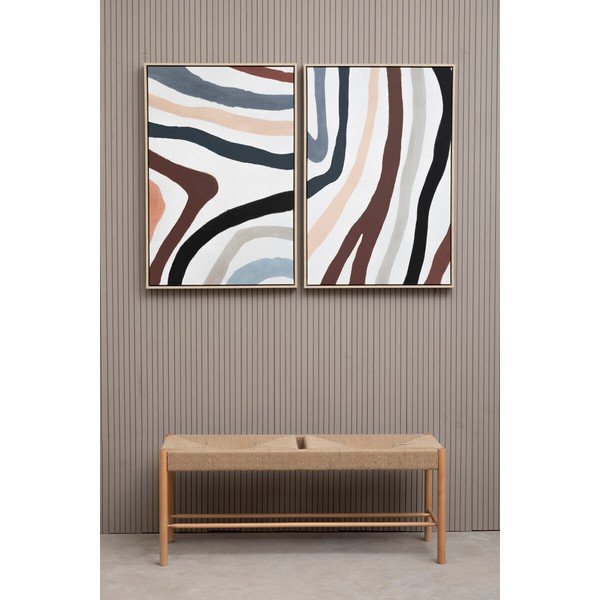 Obrazy v sadě 2 ks s rámem/na plátně 63x93 cm Astratto – Premier Housewares-image-3