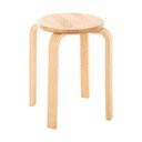 Stolička z kaučukového dřeva v přírodní barvě Heva – Premier Housewares