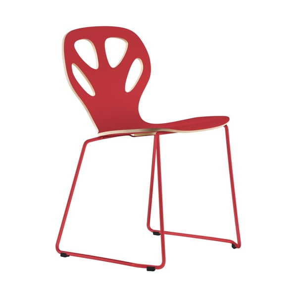 Židle Maple, červená
