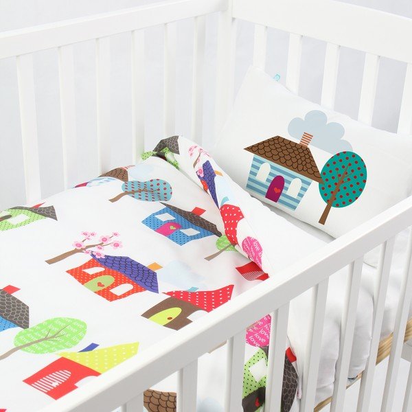 Povlak na peřinu a polštář Mr. Fox Happy Homes, 100 x 120 cm-image-2