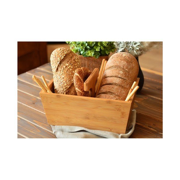 Bambusový košík na pečivo Bambum Bucket, 22 x 29 cm-image-2