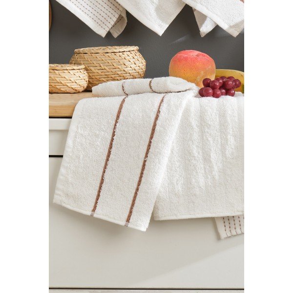 Bavlněné utěrky v sadě 6 ks 30x50 cm Sofya – Foutastic-image-1