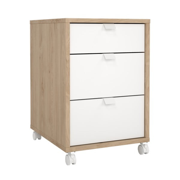 Skříňka v dekoru dubu v bílo-přírodní barvě 41x61 cm Sign – Tvilum-image-2