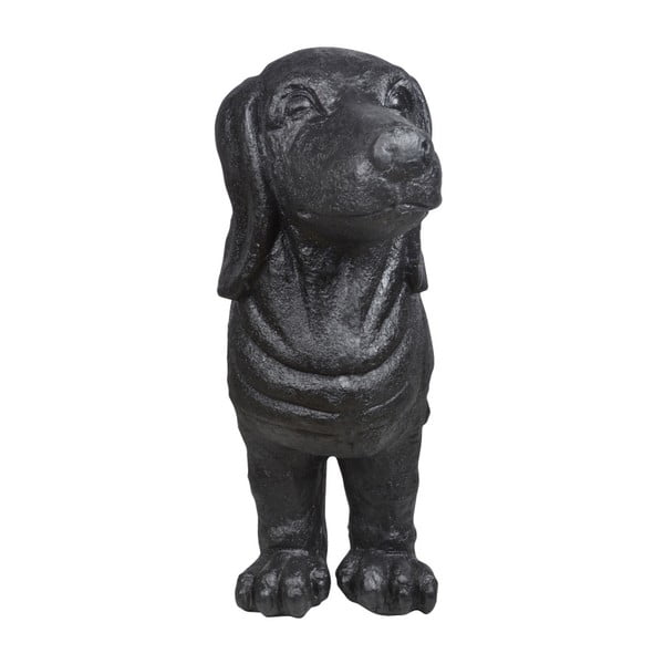 Černá zahradní lavice Dachshund – Esschert Design-image-2