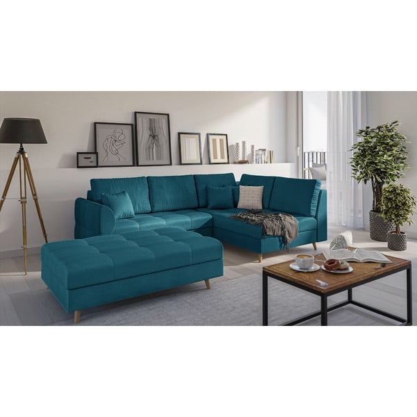 Tyrkysová podnožka Ariella – Ropez-image-2