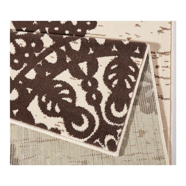Hnědý koberec Hanse Home Gloria Lace, 80 x 150 cm-image-2
