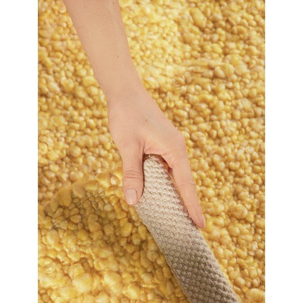 Žlutý ručně tkaný koberec z materiálu bouclé 120x170 cm Notting Hill Portobello – Ted Baker-image-4