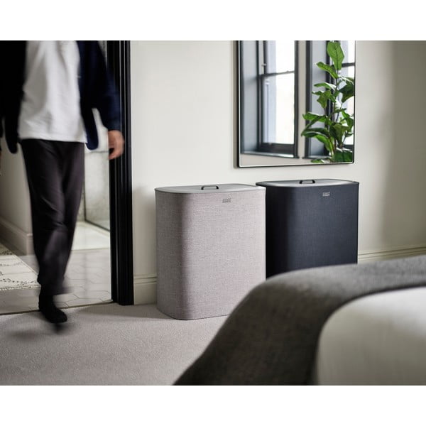 Antracitový látkový koš na prádlo Tota Trio – Joseph Joseph-image-3