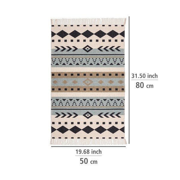 Koupelnová podložka z recyklované bavlny Wenko Bere, 50 x 80 cm-image-3