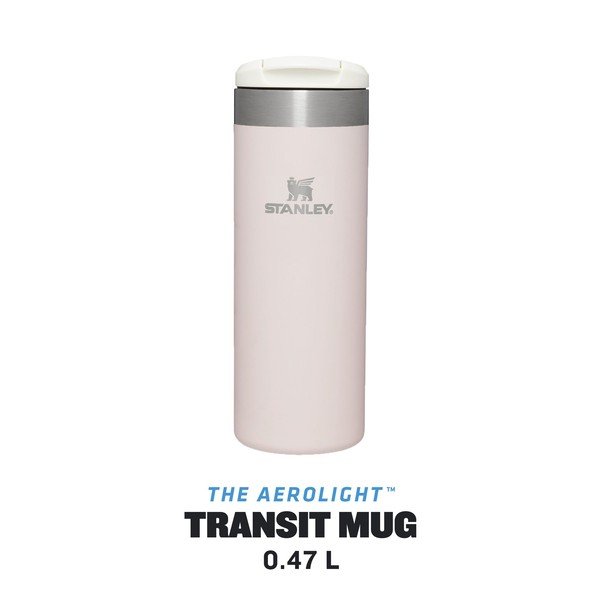 Růžový termo hrnek 470 ml – Stanley-image-3