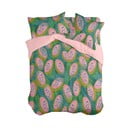 Zeleno-růžový povlak na peřinu na jednolůžko 140x200 cm Papaya – Aware