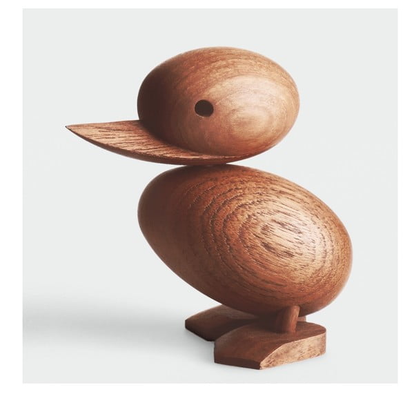 Dekorace z bukového dřeva ve tvaru kachňátka Architectmade Duckling